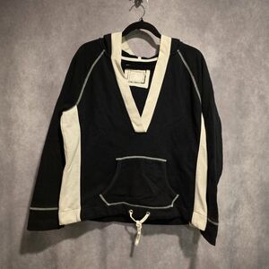 Sonoma Hoodie Women’s Large Black And White Long Sleeve Sweatshirt